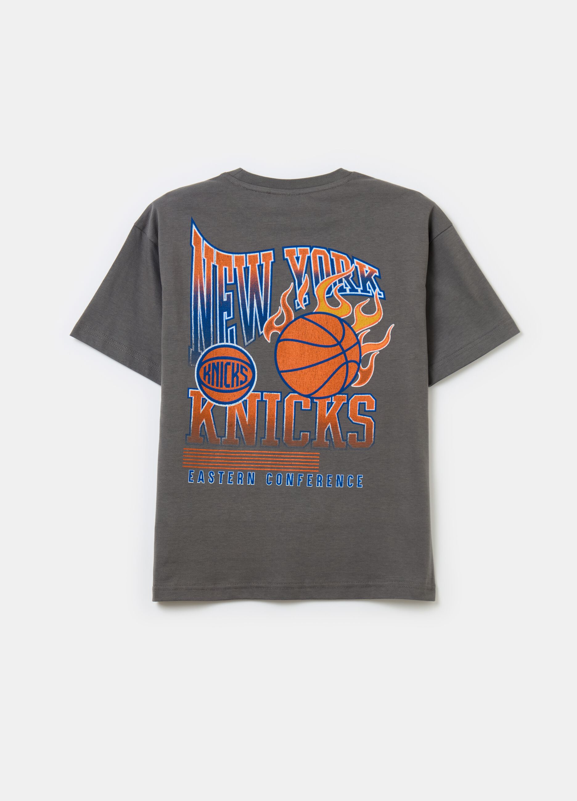 T-shirt con stampa NBA New York Knicks