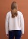Giacca bianca girocollo regular fit in jersey knit_3