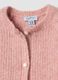 Pink oversized cardigan in stretchy viscose and wool_2