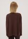 Brauner Pullover aus Viskosemix mit Blumenapplikationen, Regular Fit_3