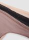 3-pack of multicolour Brazilian briefs with lace trim_5