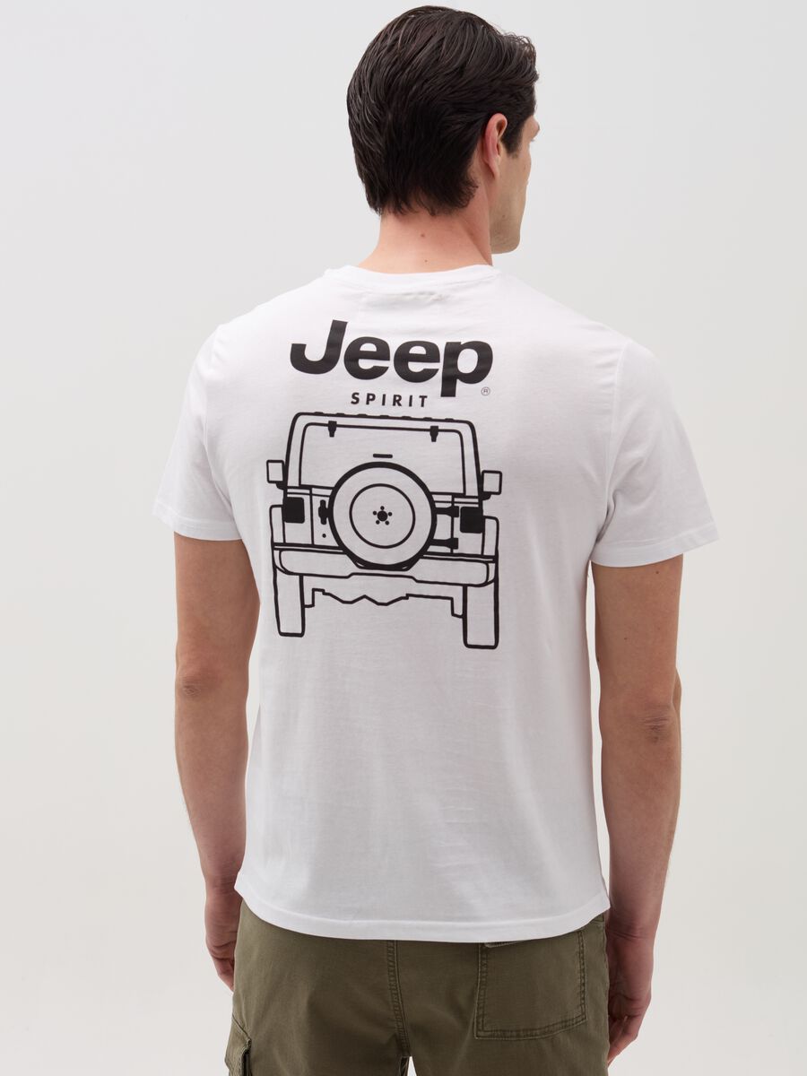 T-shirt with Jeep Spirit print_2