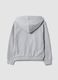 Grey pure cotton hooded sweatshirt_1
