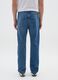 Straight fit blue jeans in pure cotton_2
