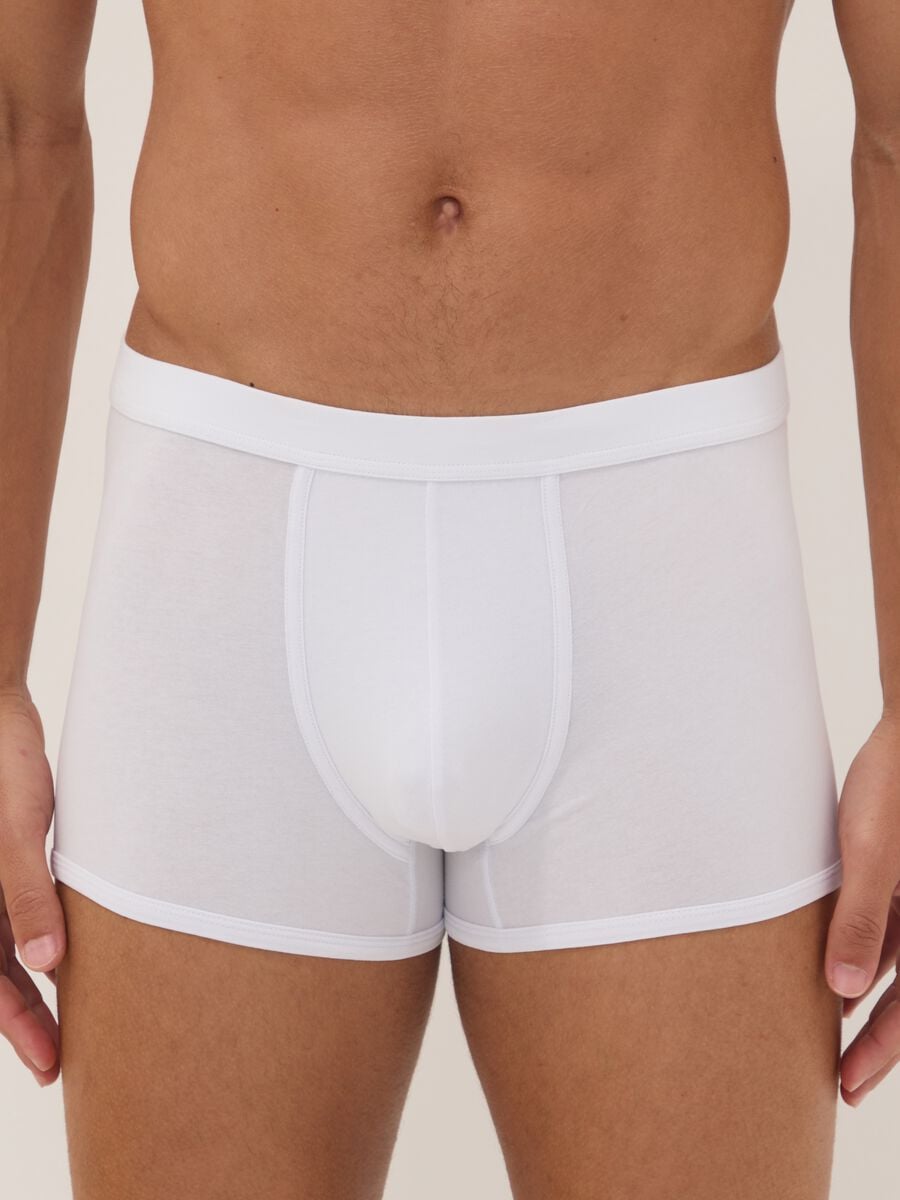 3-pack of white stretch extra-fine cotton boxer shorts_1