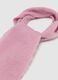 Pink scarf with fringes_1