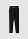 Schwarze Slim-Fit-Leggings aus elastischem Baumwolljersey mit Everlast-Logo_0