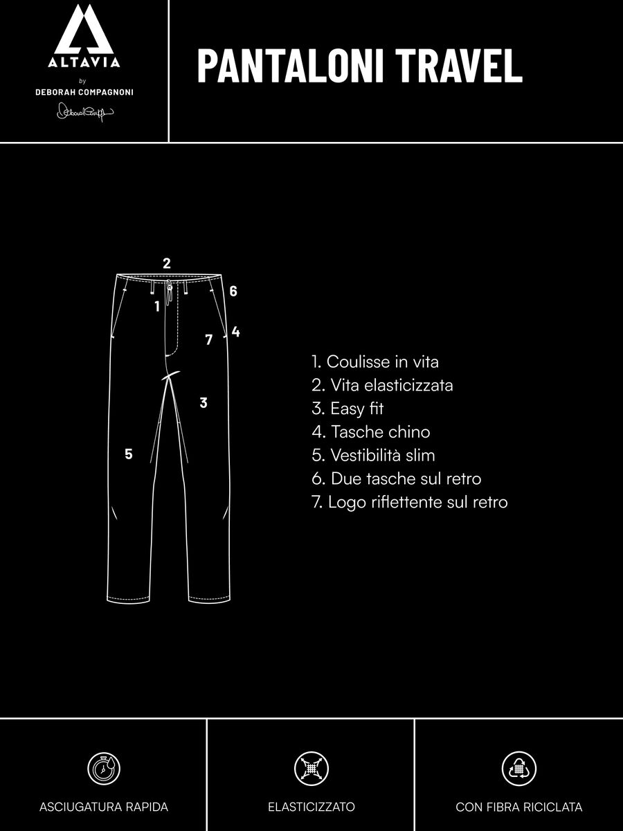 Travel trousers ALTAVIA WITH DEBORAH COMPAGNONI_2