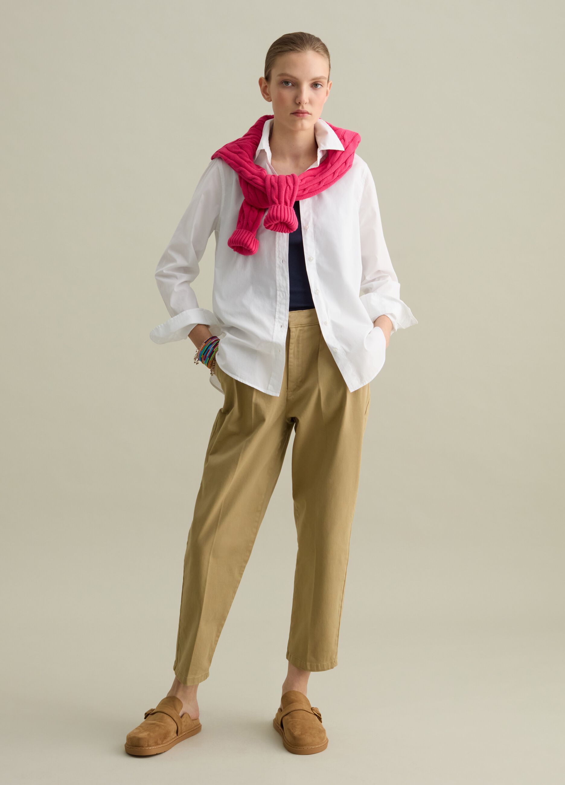Poplin shirt