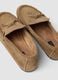 Braune Loafer aus echtem Leder mit Schleife_2