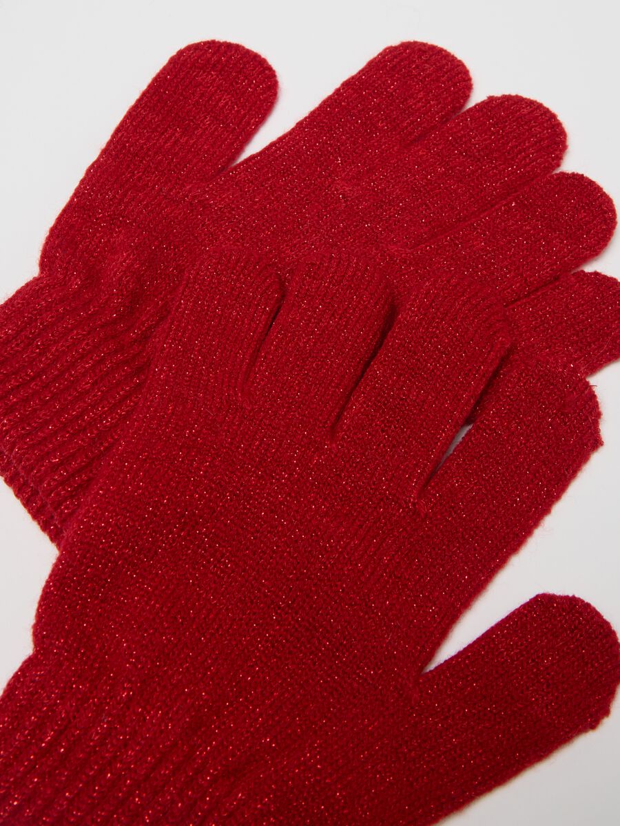 Girls' Red Gloves_2