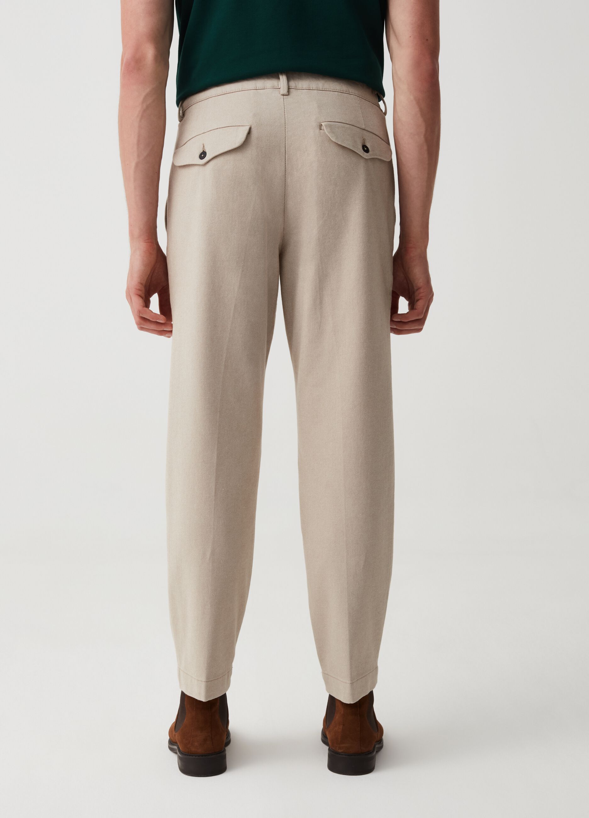 Pantalone chino in cotone stretch