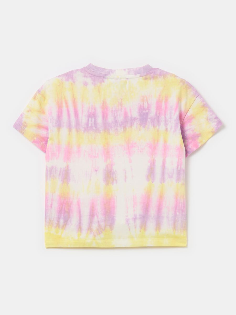 Tie-dye T-shirt with Pikachu print_2