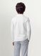 Boys&rsquo; white organic cotton piqu&eacute; polo shirt, regular fit_3