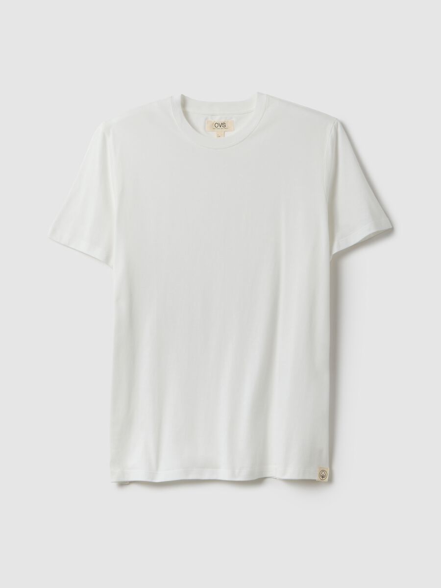 Pure Cotton White T-shirt_4