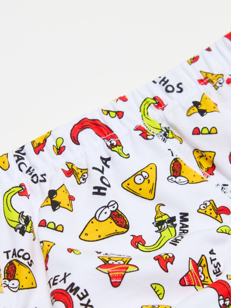 Seven-pack briefs with tacos print_2