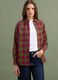 Camicia verde a quadri in flanella di puro cotone regular fit_2