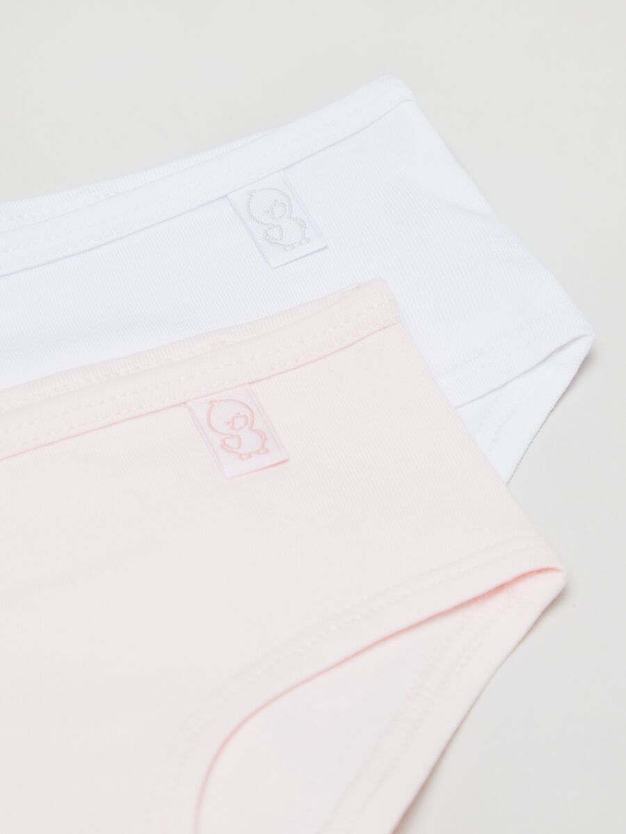 Two-pack stretch cotton French knickers_2