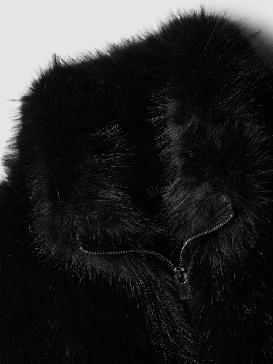 Black Faux Fur Jacket_8