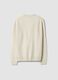 White crew-neck regular-fit knit jersey jumper_2