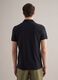 Black pure cotton short sleeve polo shirt regular fit_3