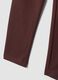 Leggings marroni in cotone elasticizzato skinny fit_3