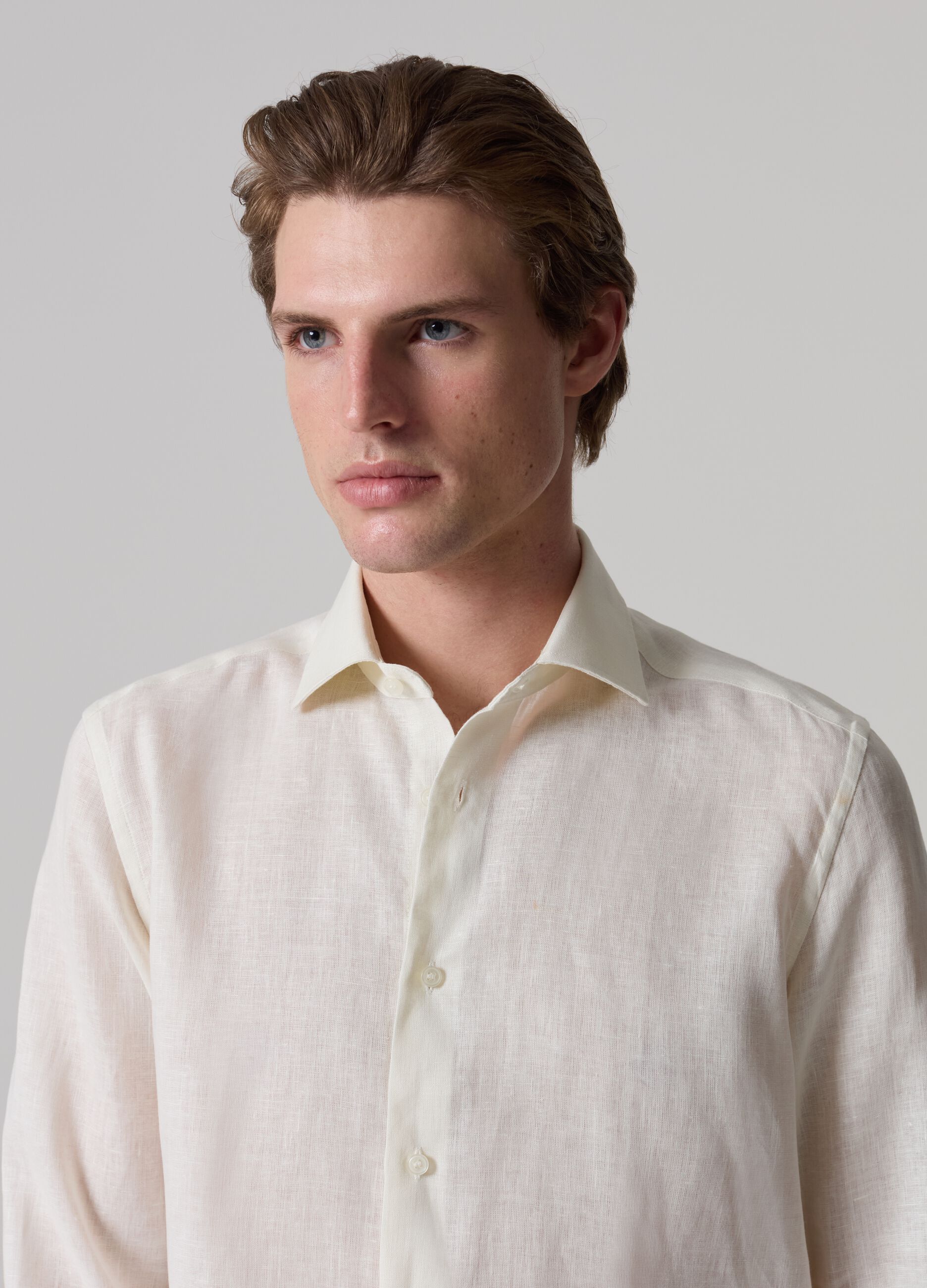 Camisa de lino Contemporary