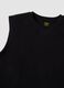 Black pure cotton vest_5