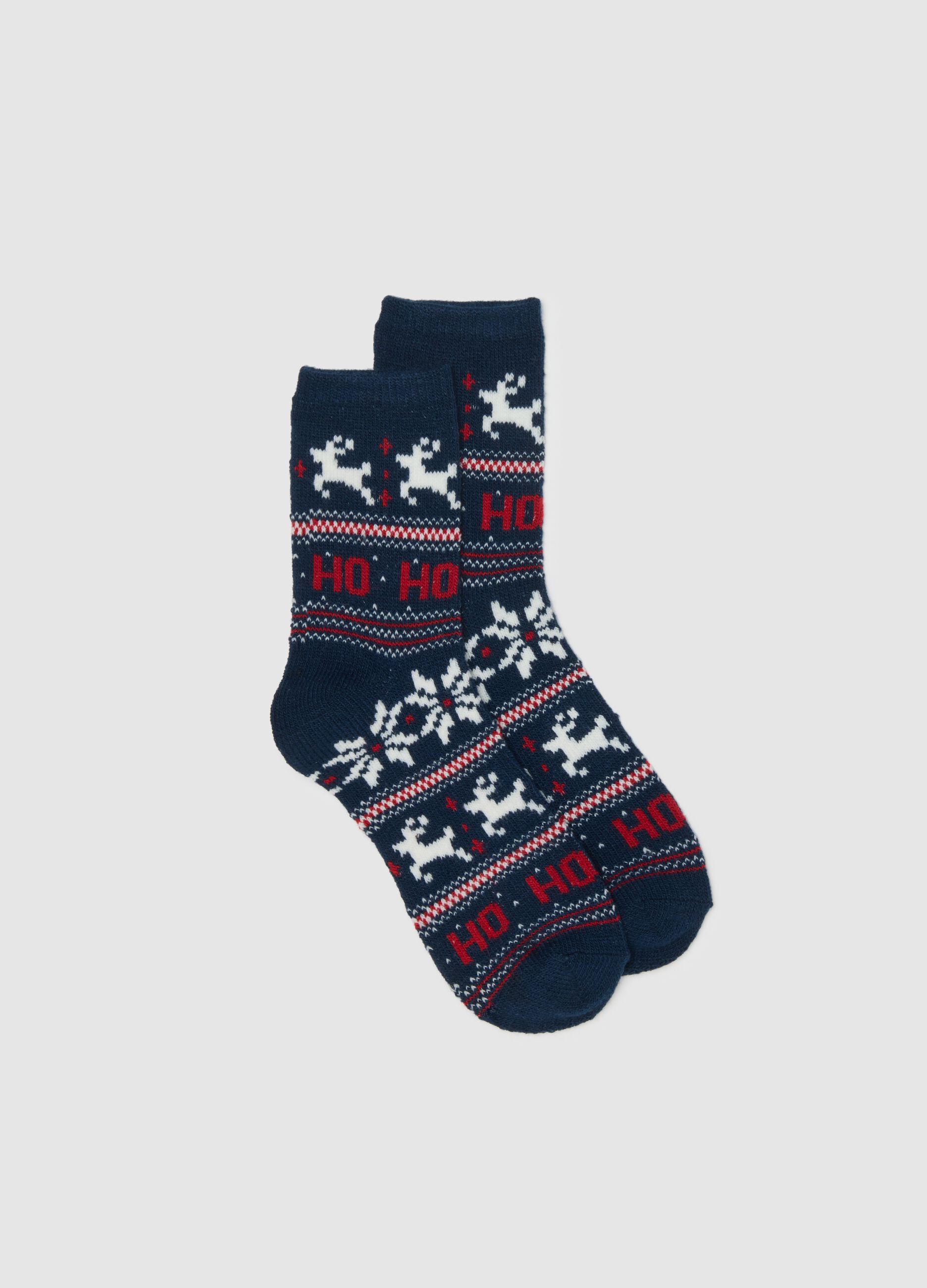 Multicoloured Christmas Socks