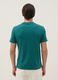 Gr&uuml;nes Kurzarm-T-Shirt aus reiner Baumwolle, Regular Fit_3