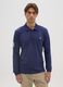 Blue pure cotton polo_0