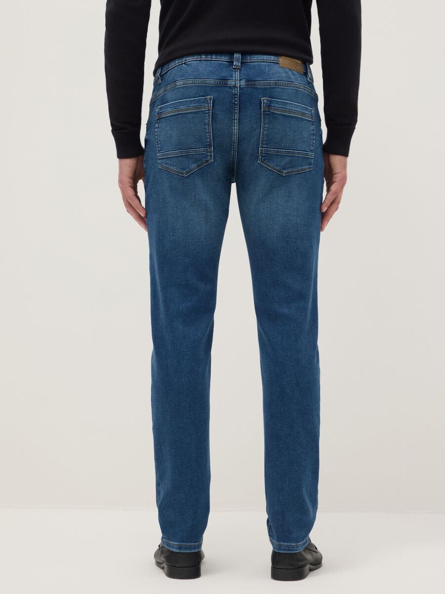 Vaqueros slim fit de denim azul_2