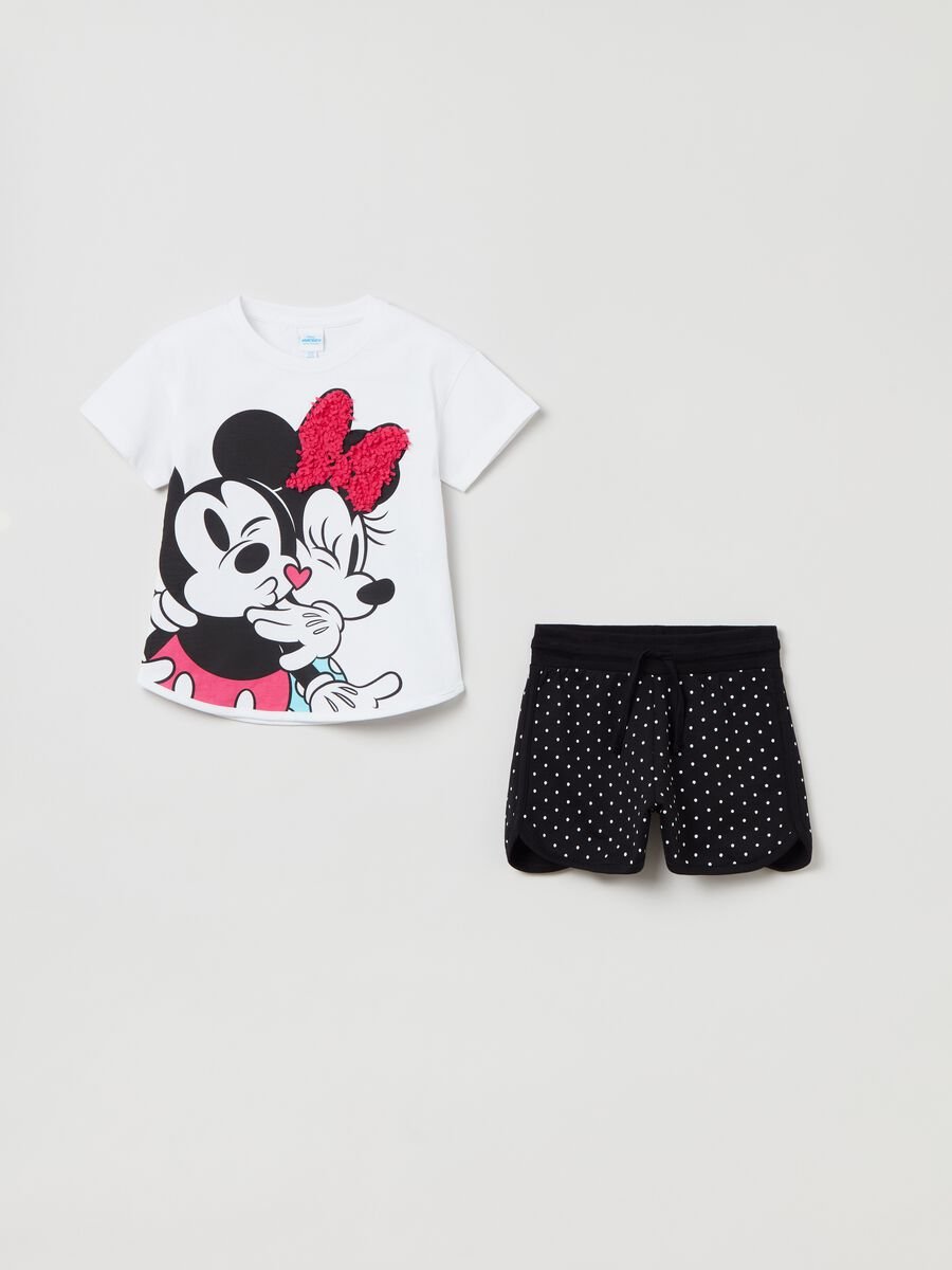 Disney Mickey and Minnie Mouse jogging set_0