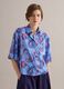 Camisa multicolor de algod&oacute;n puro con estampado y corte oversize_2