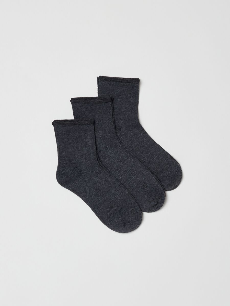 Three-pack short socks_0