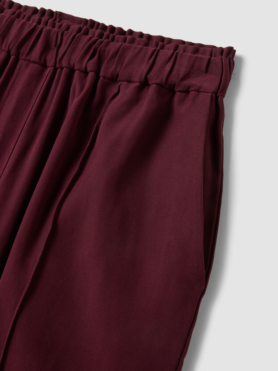 Red viscose-blend wide-leg joggers_5