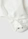 White baby body with ruffles in organic cotton blend_1