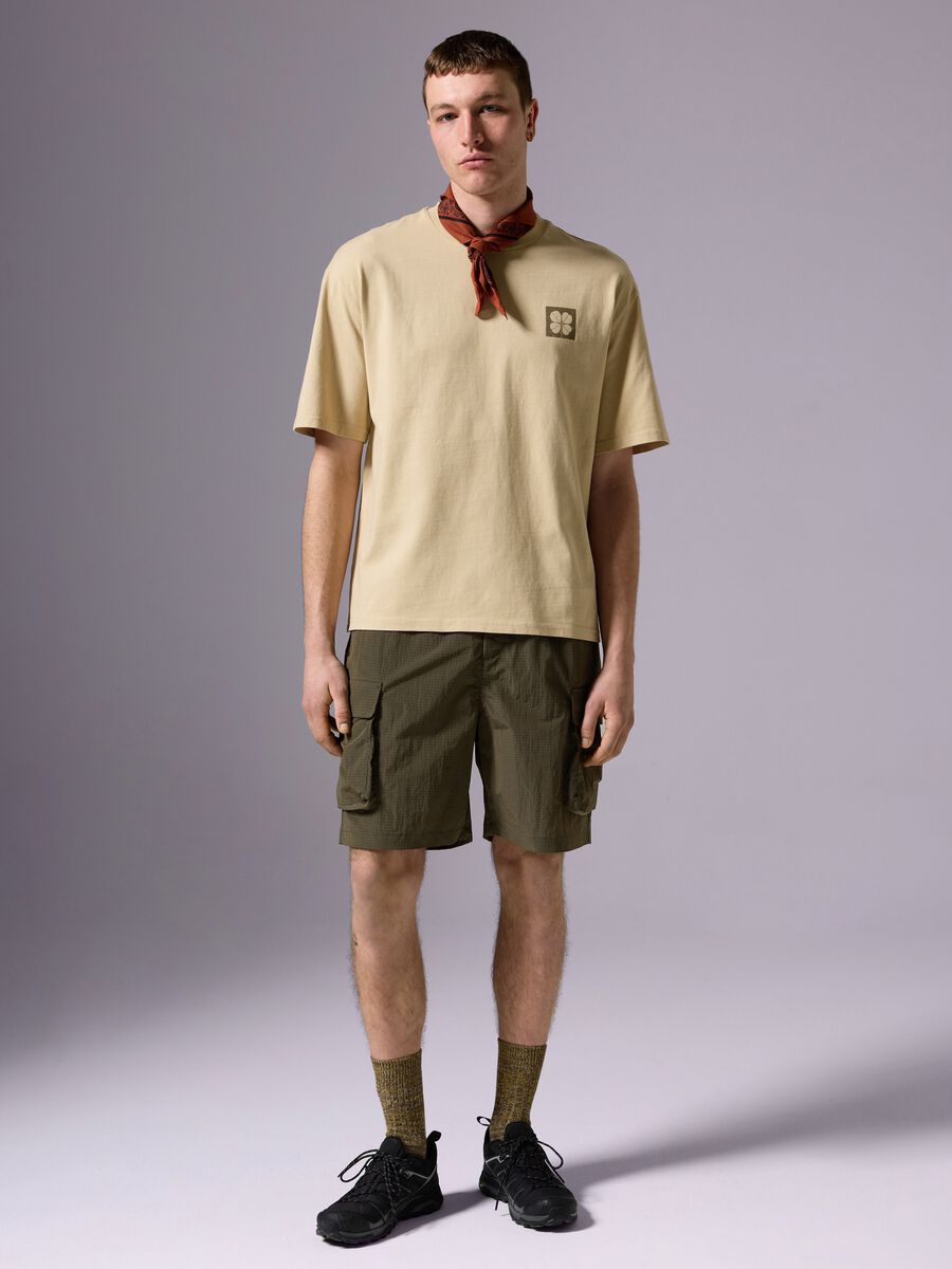 Cotton T-shirt with ALTAVIA print_0