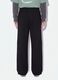 Schwarze Jogger aus reiner Baumwolle mit elastischem Bund, Oversize-Fit_2