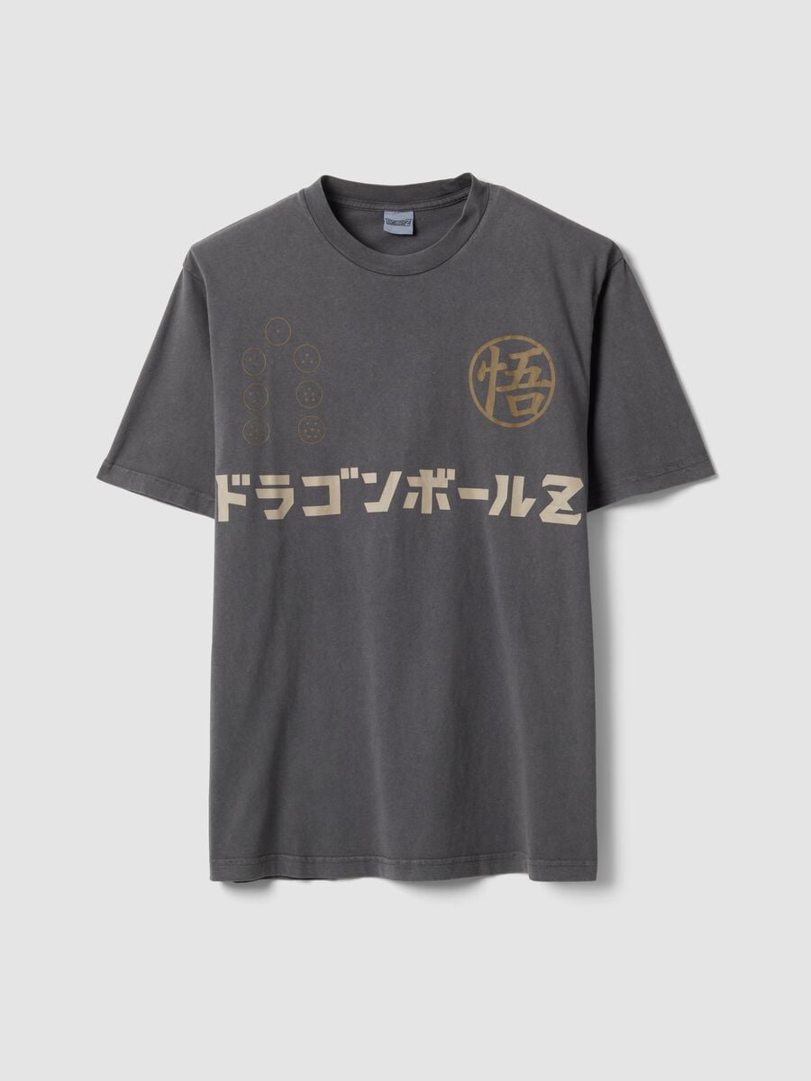 Grey short-sleeve pure cotton T-shirt_4
