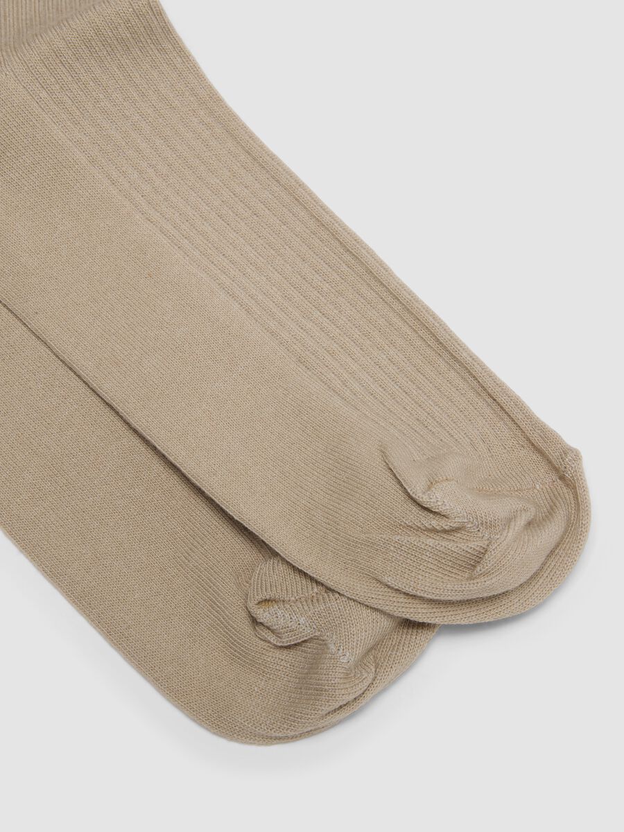 3-pack of brown stretch cotton socks_1