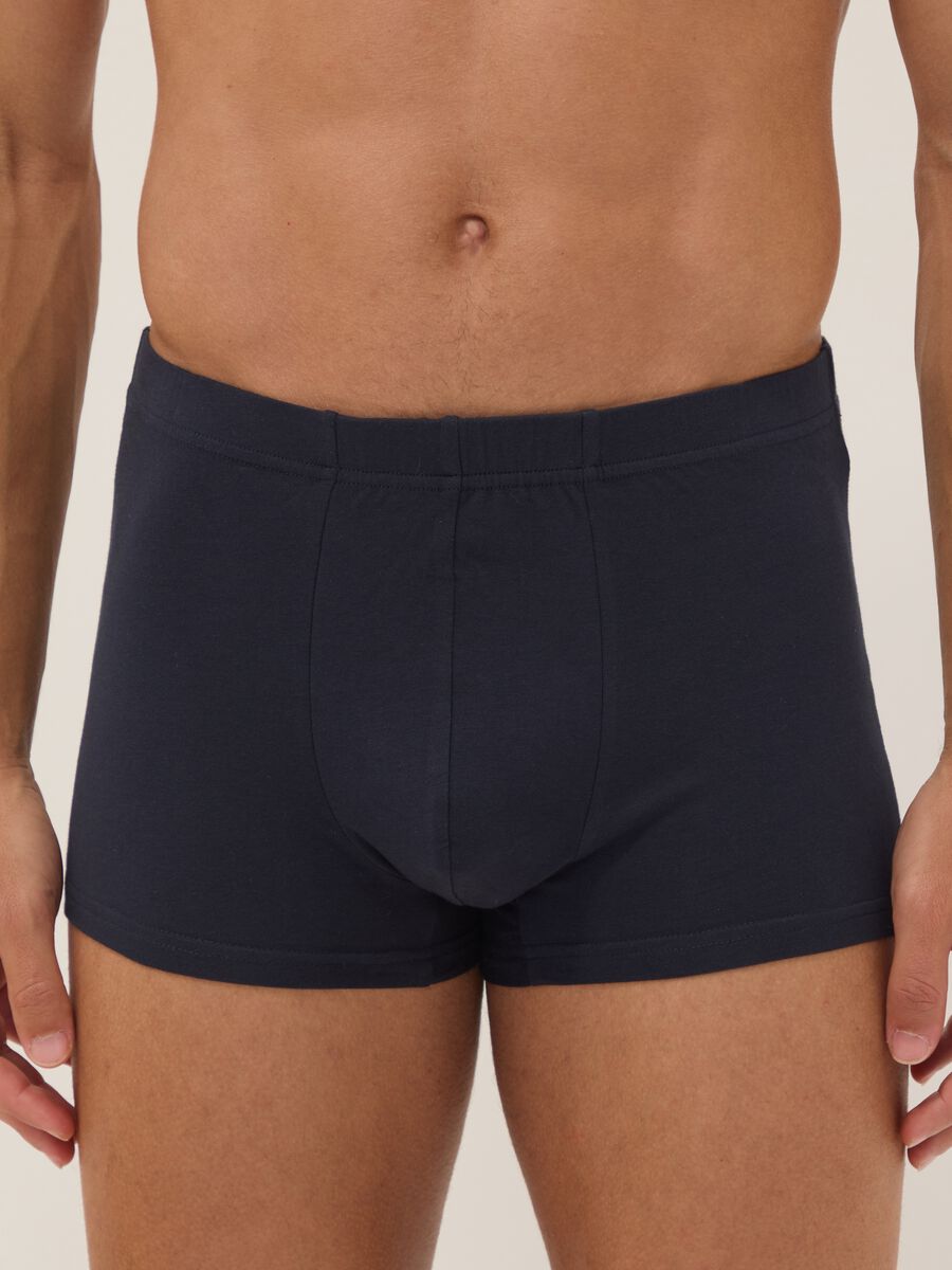 Blaue Boxershorts aus Bio-Baumwolle_1