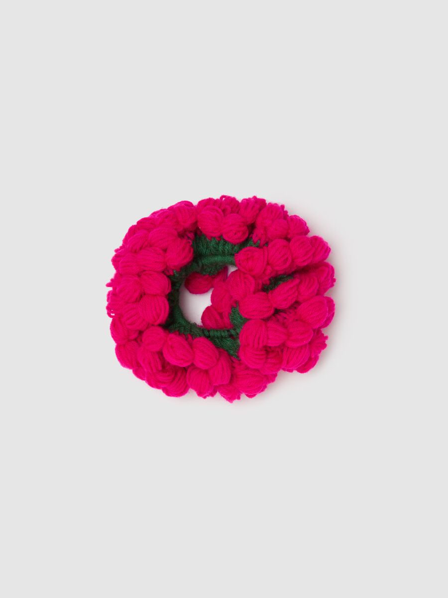 Multicolour pure wool hairband_0