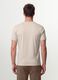Beige organic cotton jersey T-shirt, regular fit_2