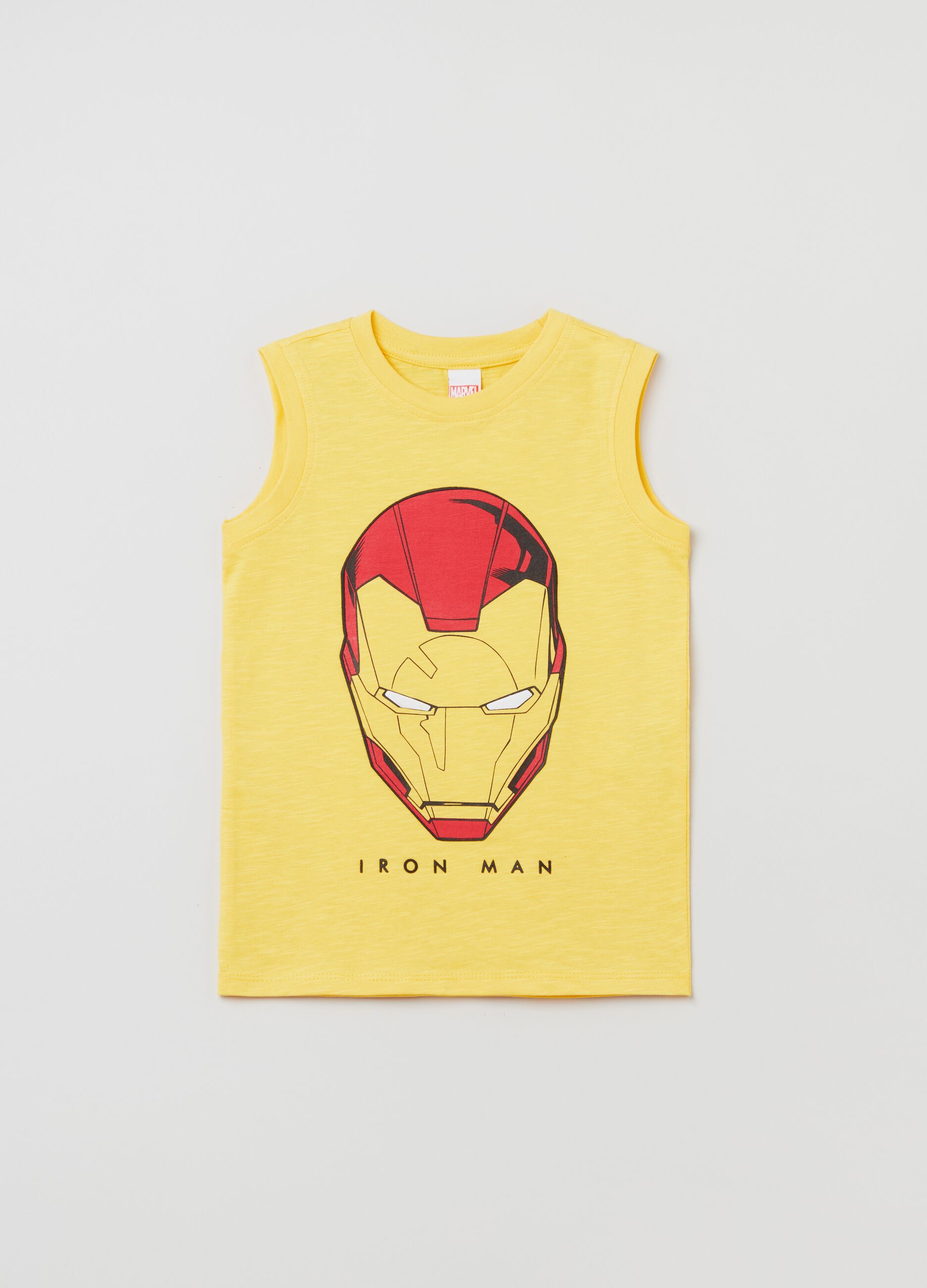 Camiseta de tirantes con estampado Iron Man Marvel