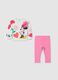 Stretch cotton jogging set with Minnie Mouse print_0