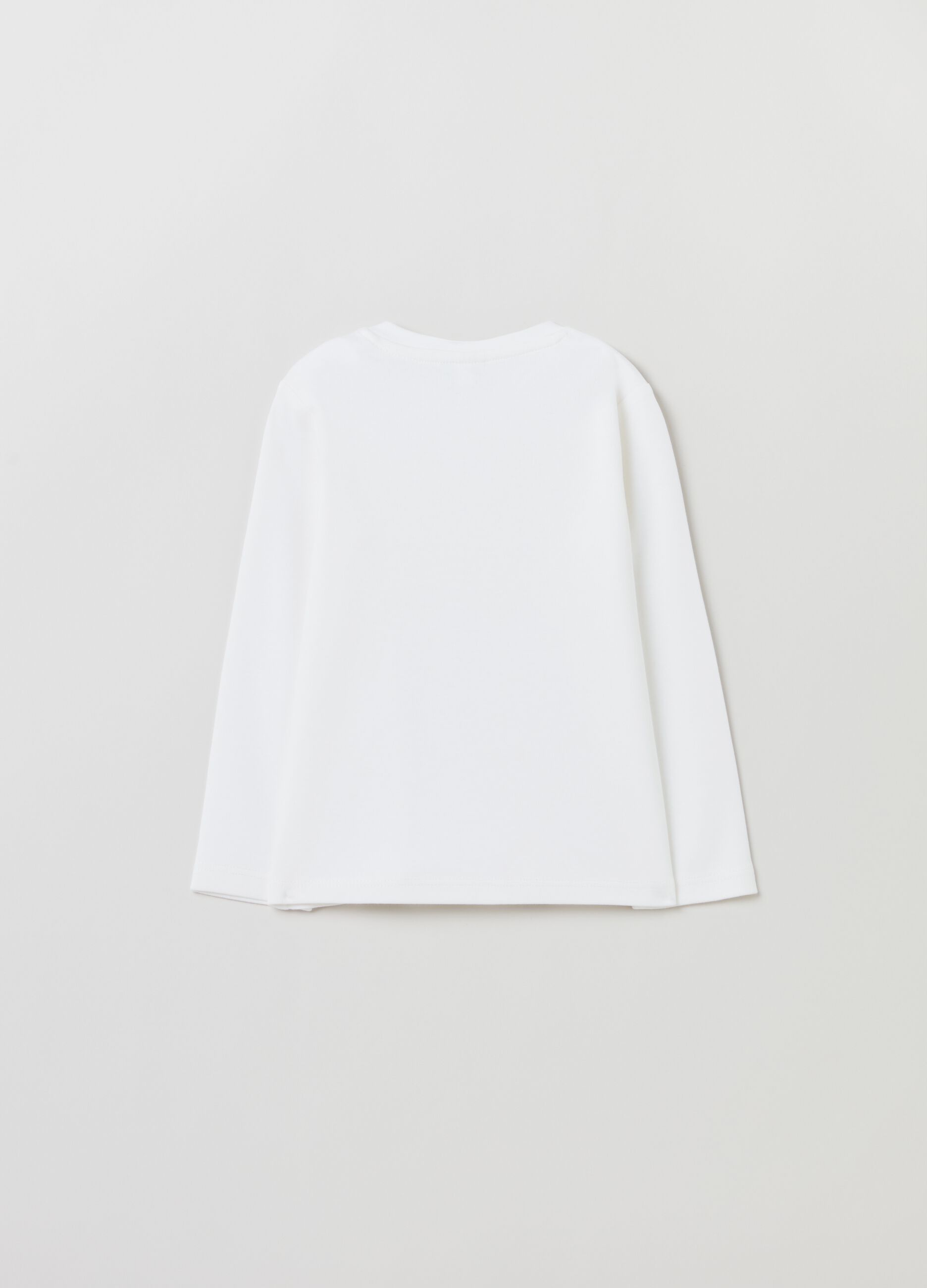 Long-sleeved T-shirt in cotton interlock_1