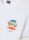 Wei&szlig;es T-Shirt mit Paul-Frank-Print aus reiner Baumwolle, Regular Fit_5
