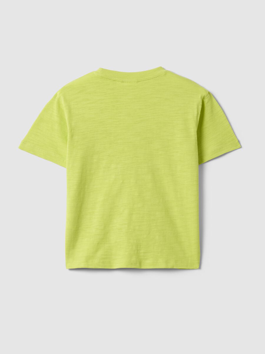 Gelbes Kinder-T-Shirt aus Baumwollmischung mit Peanuts, Regular Fit_1