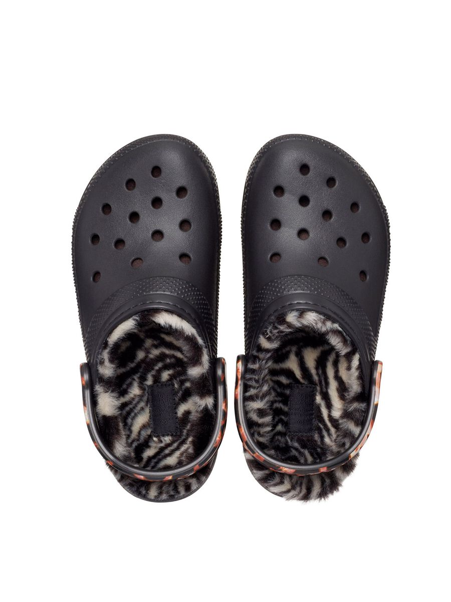 Crocs Classic Lined Clogs with animal print_1